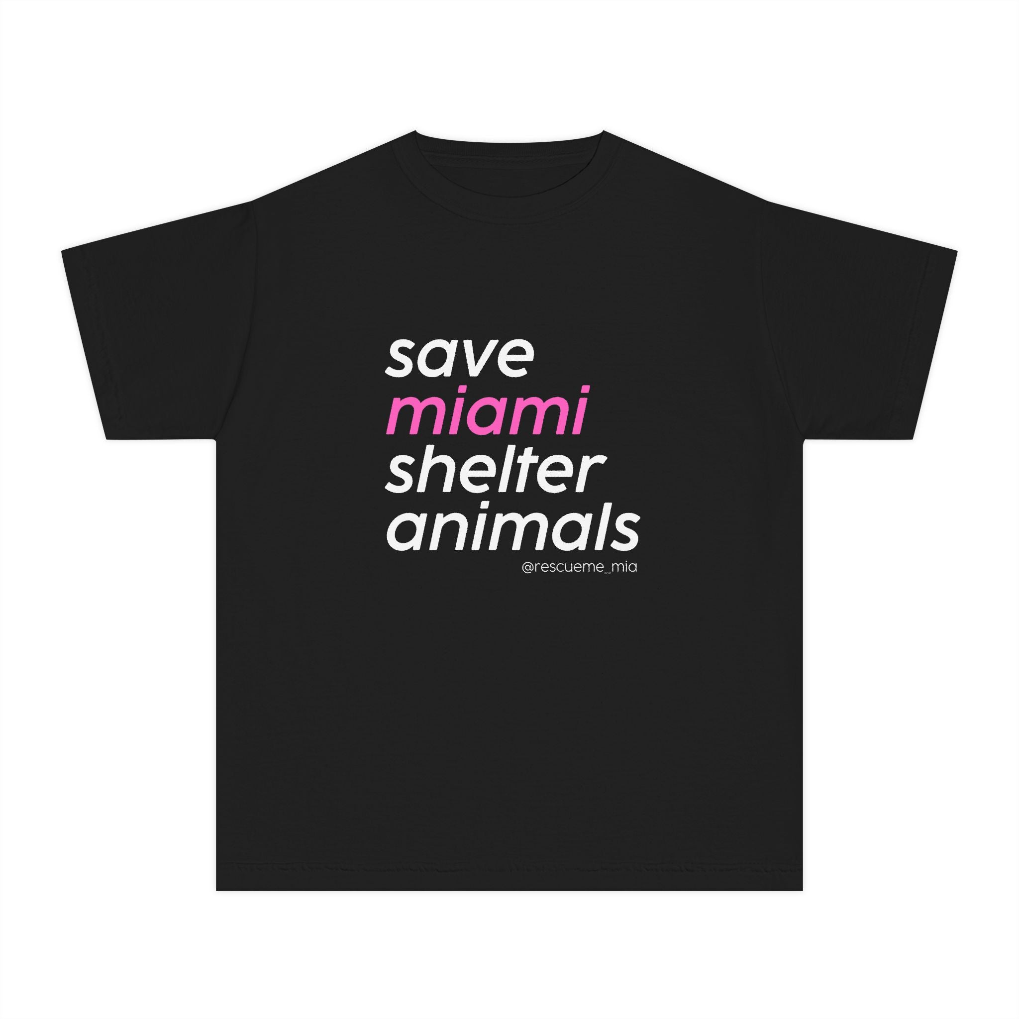 Save Miami Shelter Animals Youth Tee