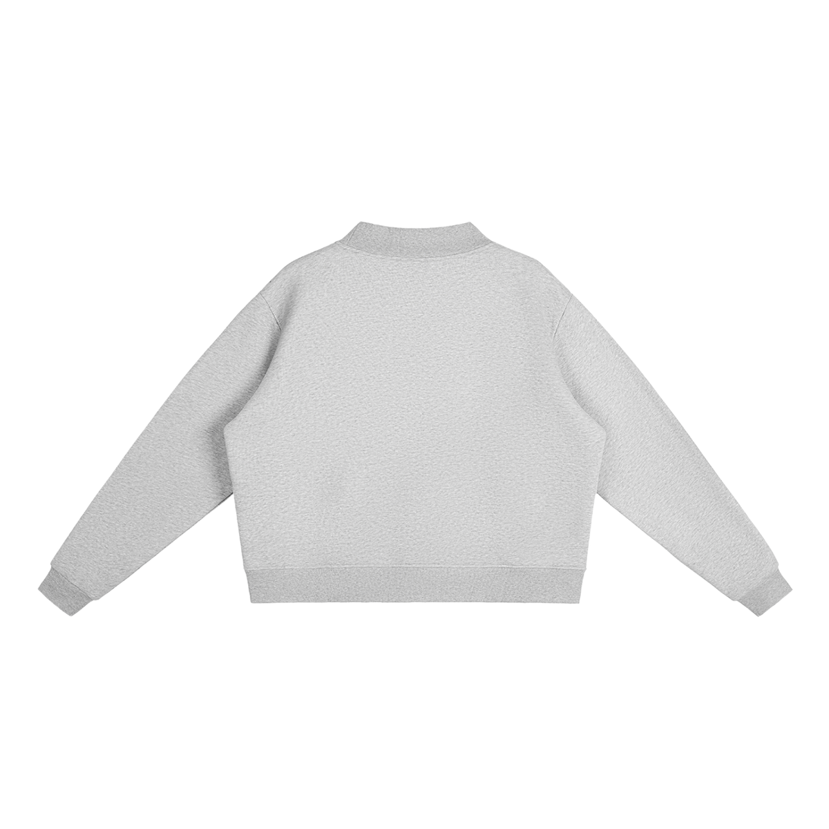 Fleece Mock-Neck (Gray)